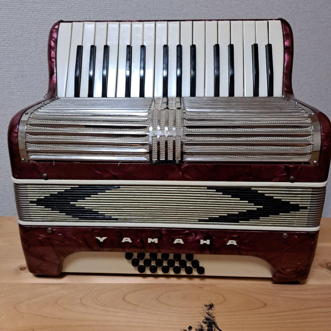 【希少レア】Yamaha アコーディオン 30鍵 ピンク