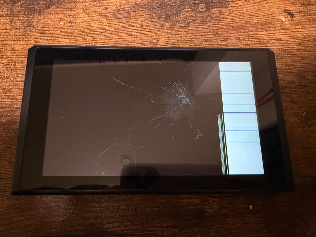 Nintendo Switch 本体 グレー （液晶割れ）