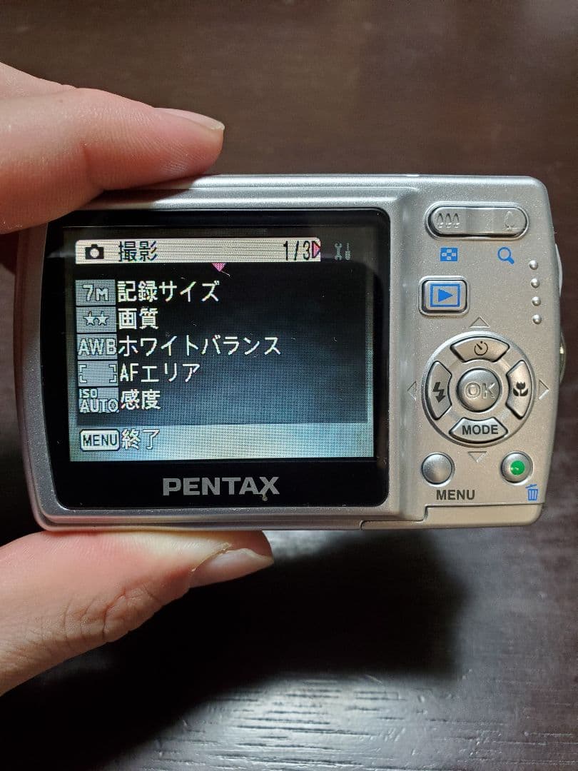 PENTAX Optio コンパクトデジタルカメラ　Optio M20