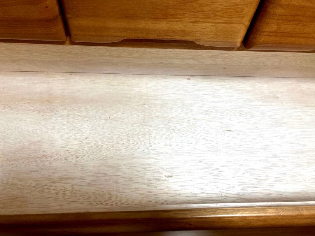 木製 4段チェスト ナチュラルウッド　　引き出し桐無垢