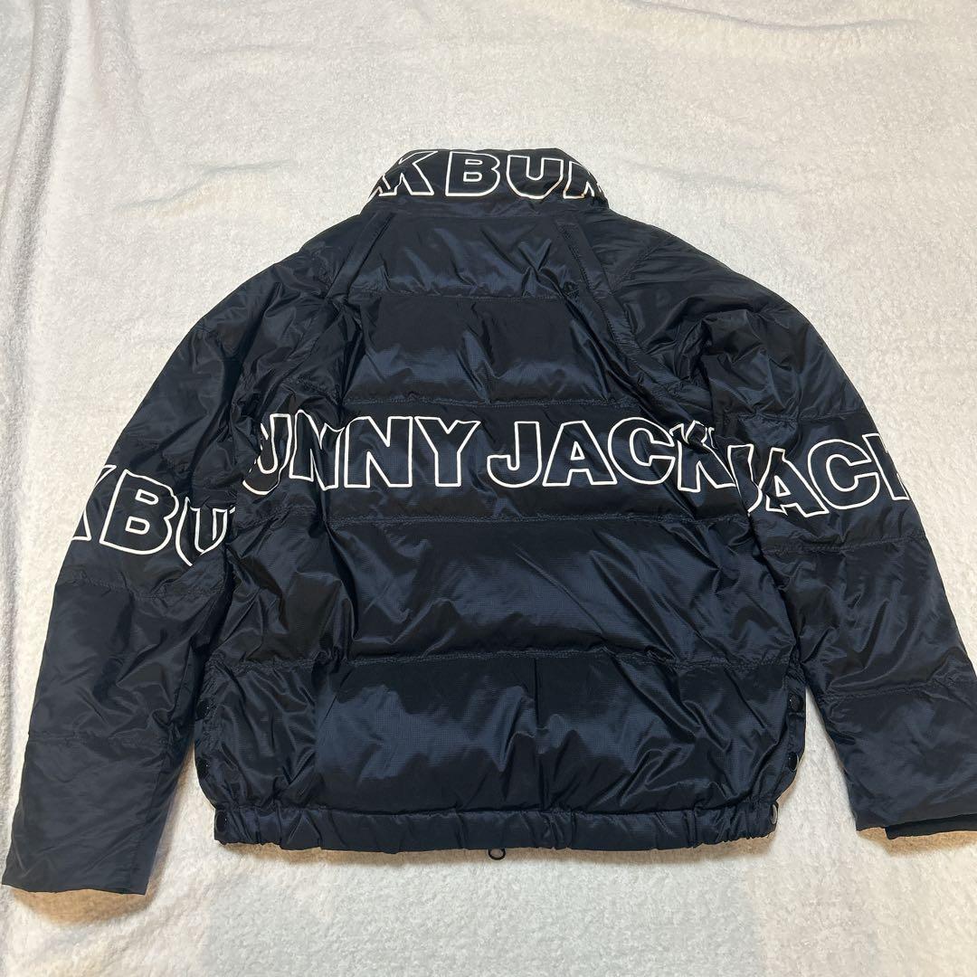美品 Jack Bunny!! ジャックバニー ブラックダウンジャケット 黒