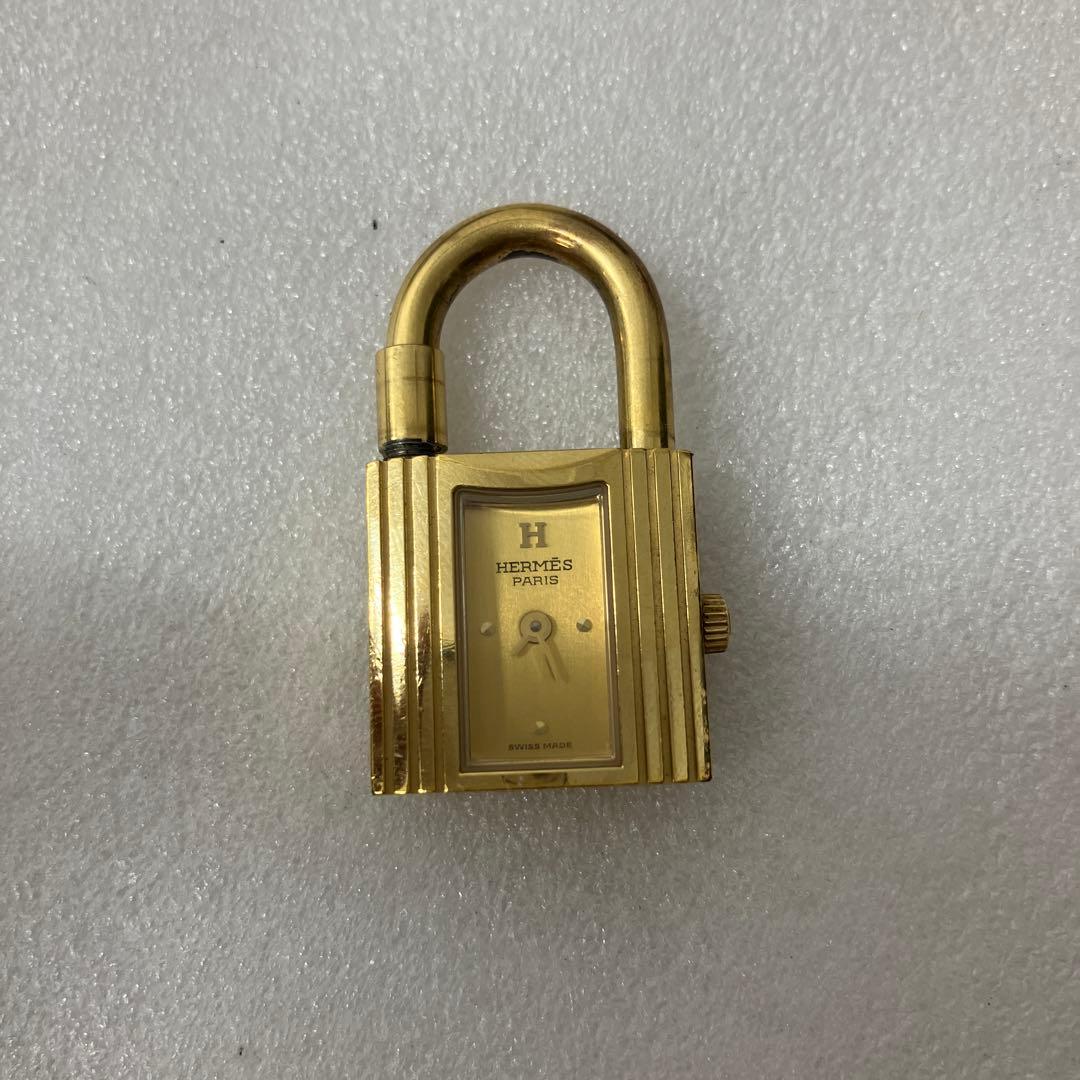 HERMES ケリーウォッチ　ゴールド