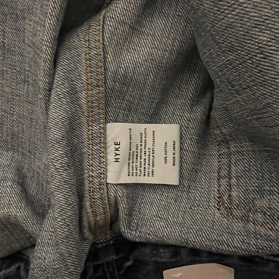 HYKE バルーンスリーブデニムジャケット type2