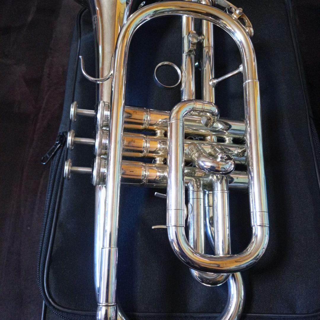 J.マイケル コルネット 本体 CT−470S マウスピース アルミミュート付き