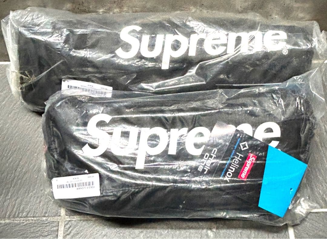 Supreme Helinox シュプリーム折りたたみ テーブル　折りたたみ椅子