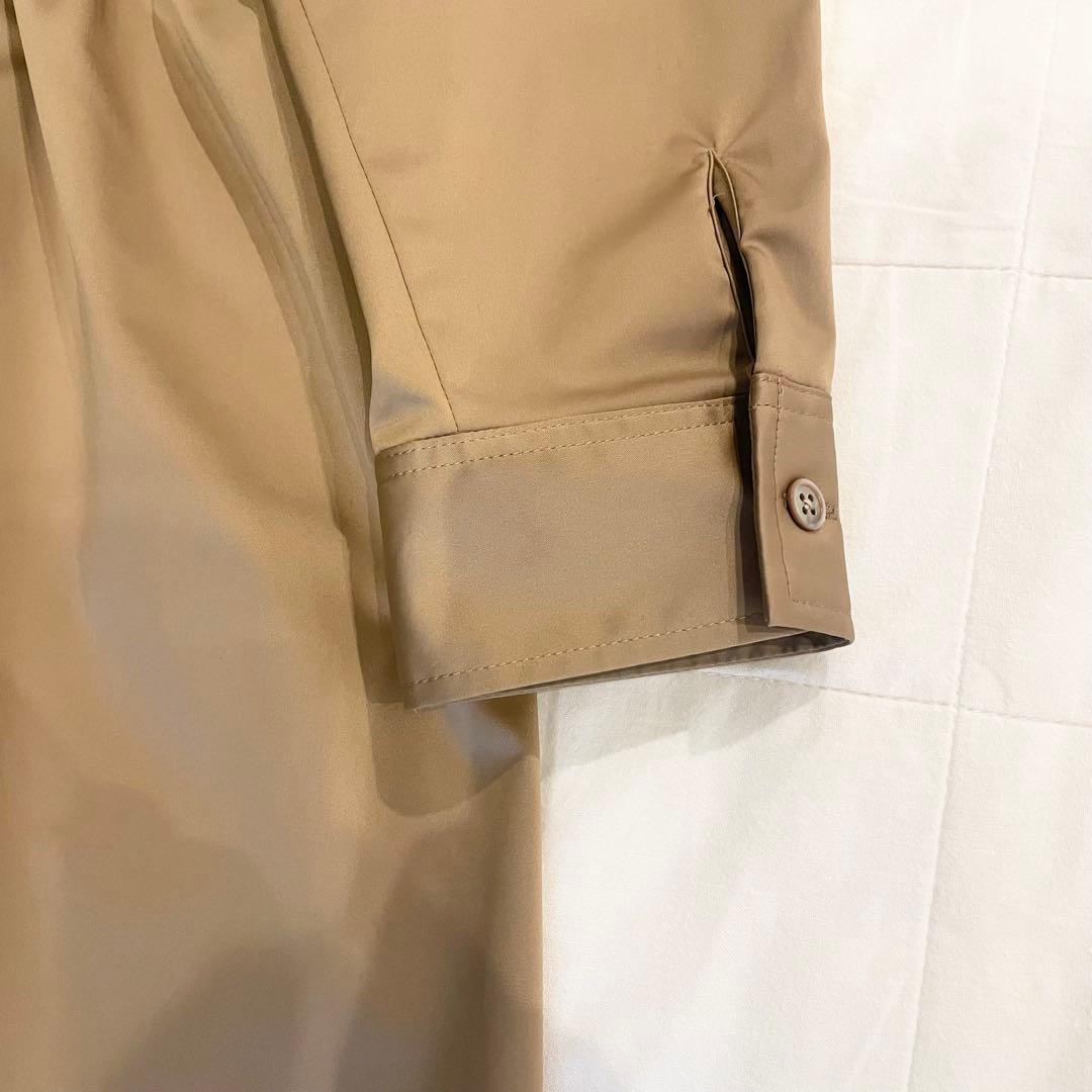 美品SOEJU ソージュ リモンタコートワンピース Mサイズ キャメル