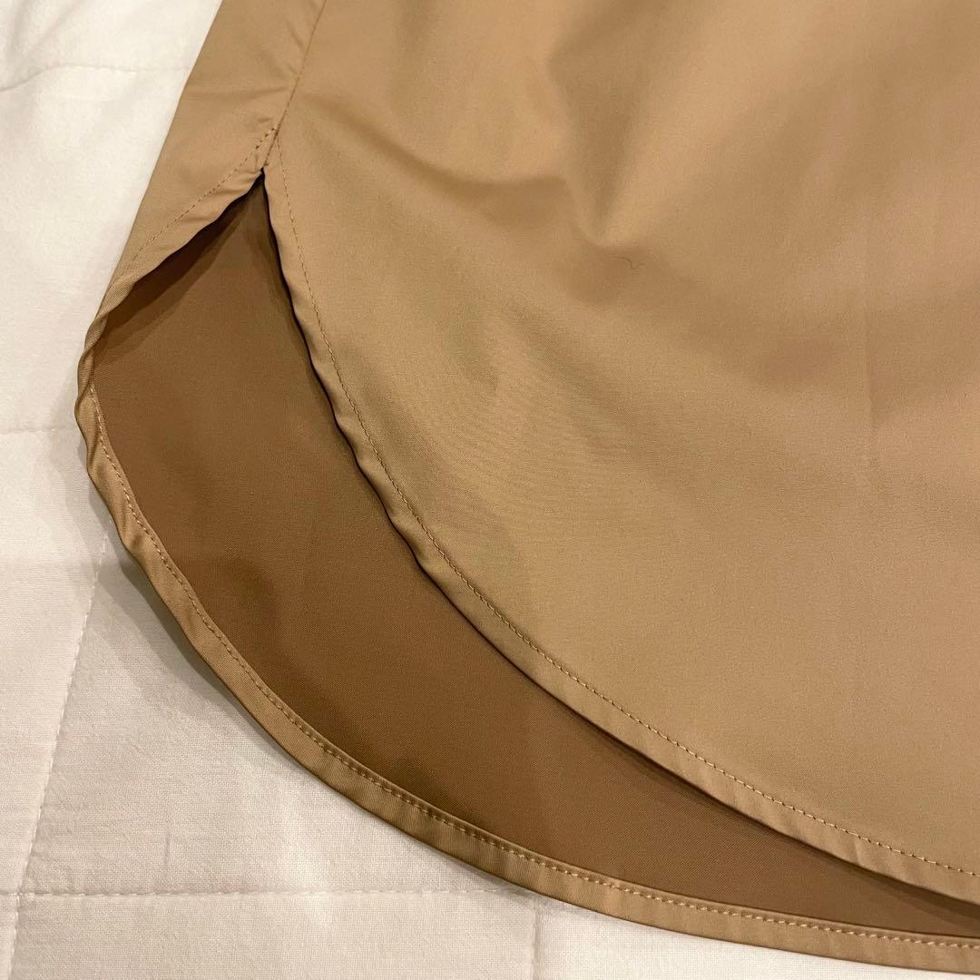 美品SOEJU ソージュ リモンタコートワンピース Mサイズ キャメル