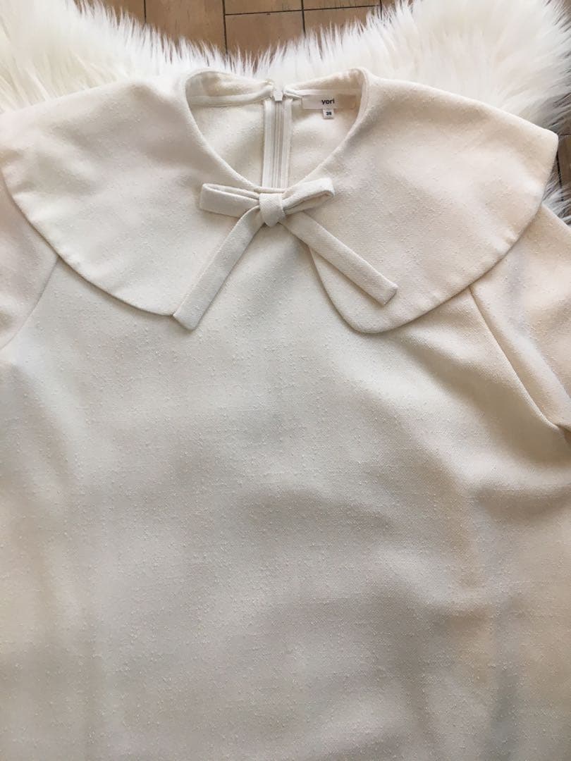 yori　スプリングツイードライクブラウス