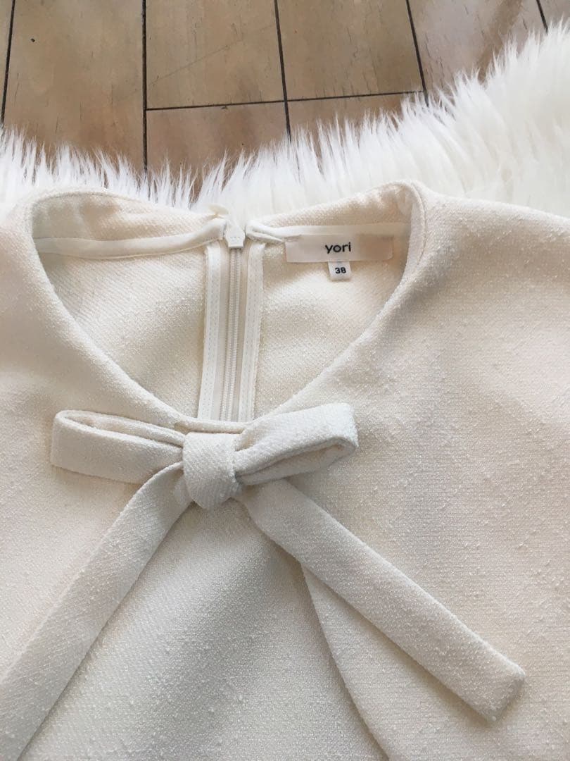 yori　スプリングツイードライクブラウス