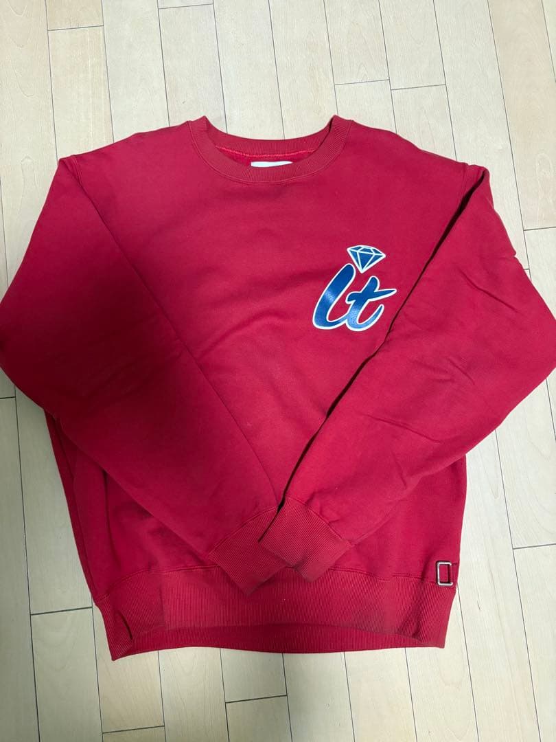 ice&techno トレーナー　red