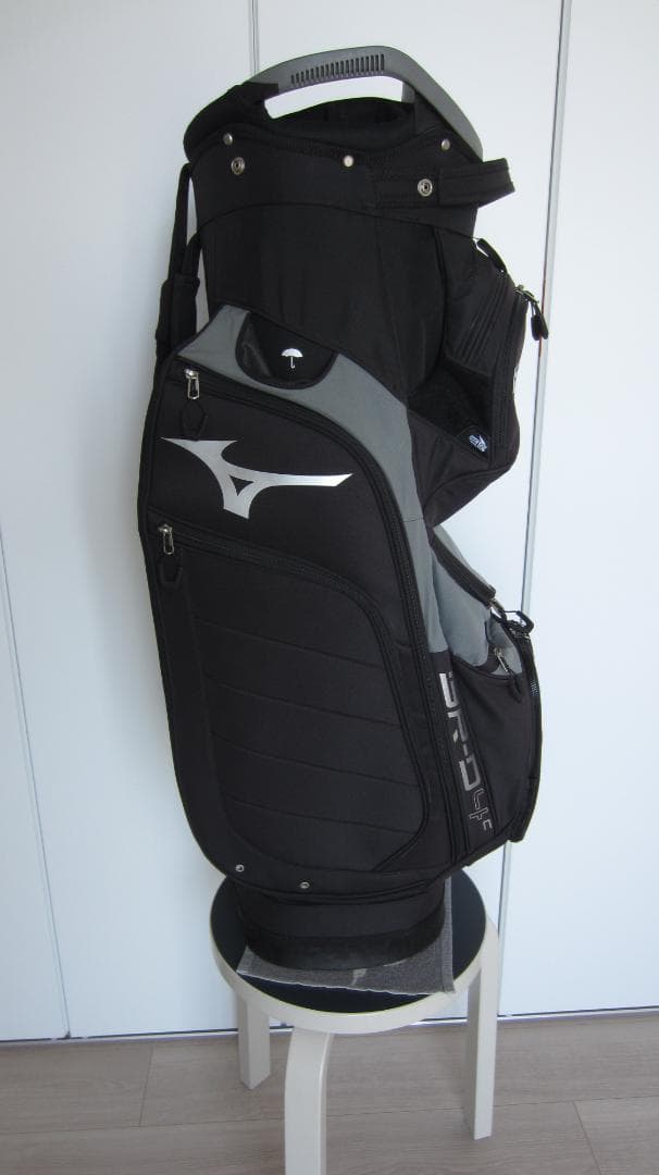 MIZUNO キャディバッグ BR-D4c カートバッグ（黒色）