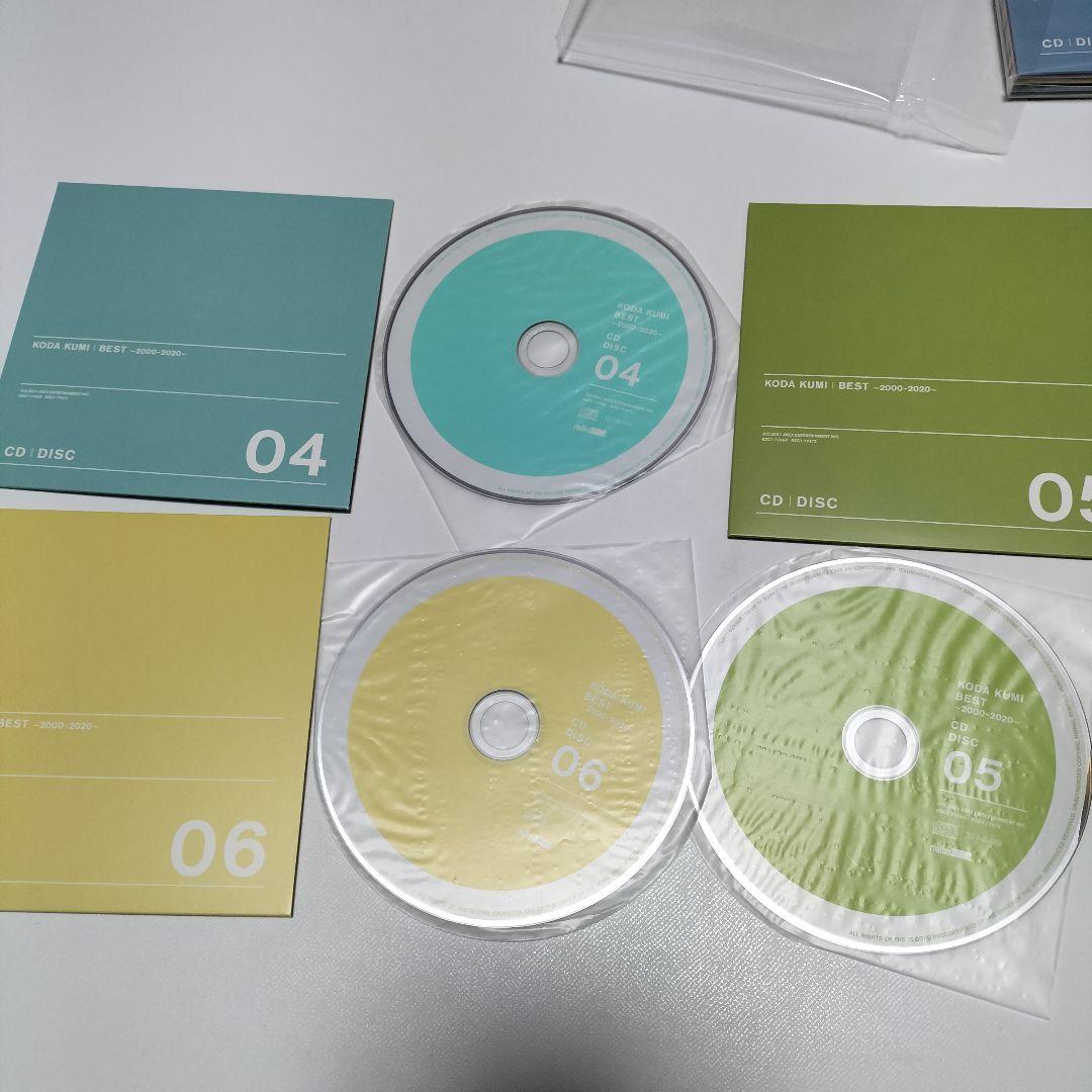 倖田來未 BEST 2000-2020 FC限定盤　Blu-ray付　中古