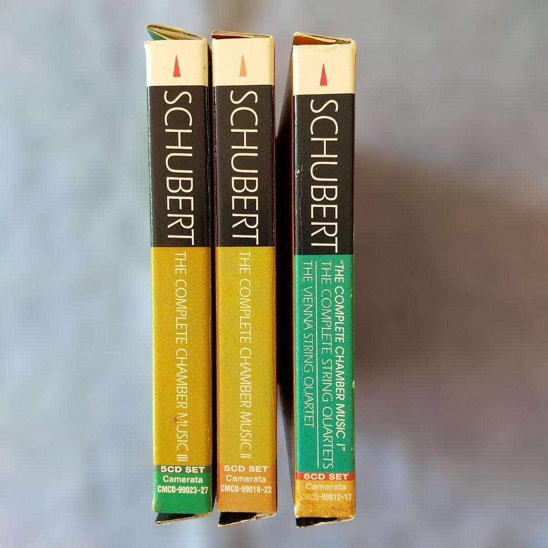 【状態良好】 シューベルト　室内楽全集 I II III全巻　CD１６枚