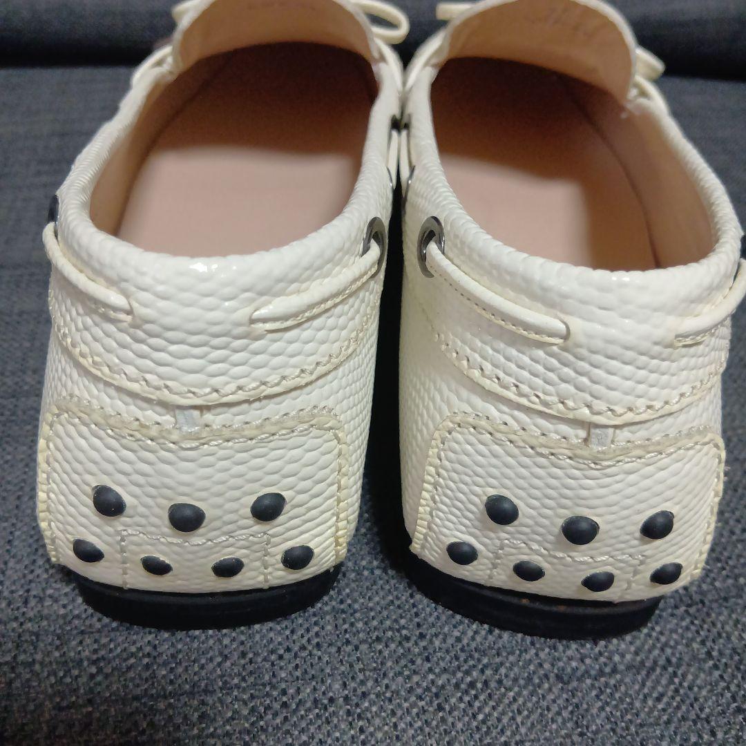 新品 TOD'S ホワイト ローファー 37