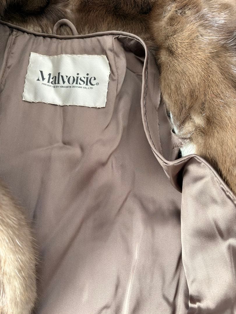 Malvoisie ブラウンファーコート