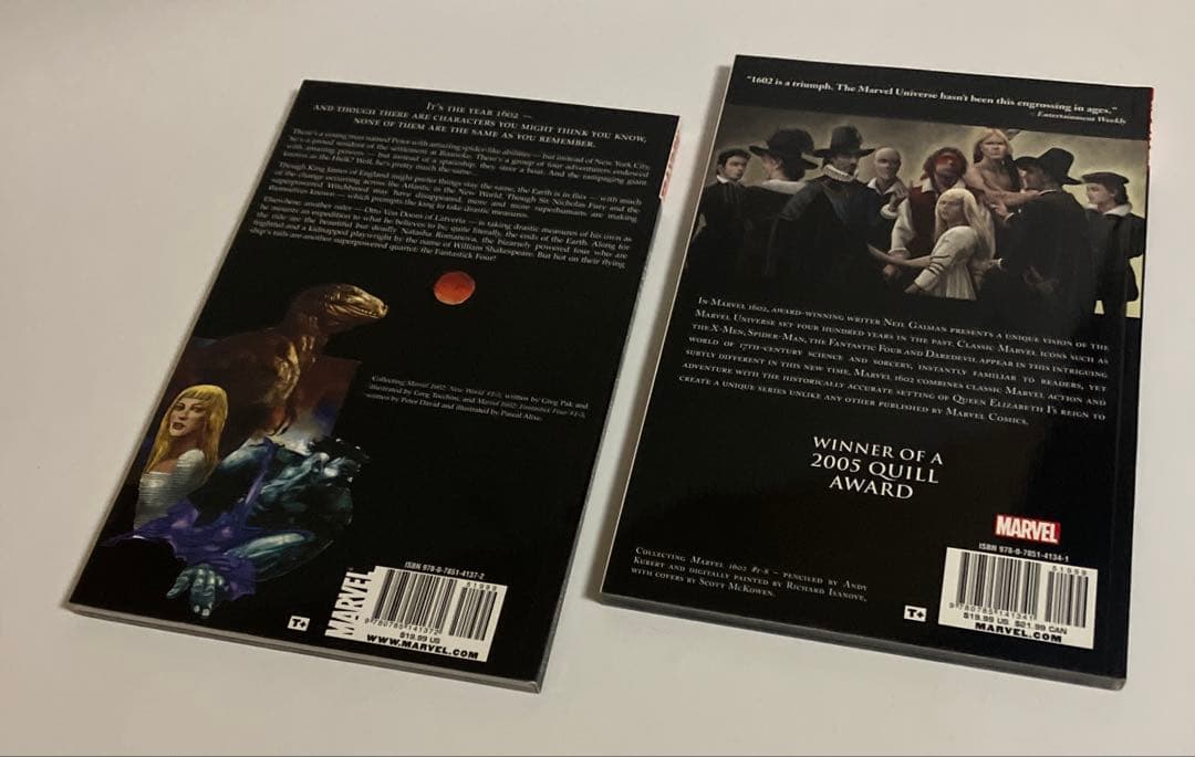 アメコミ・英語　MARVEL 1602　2冊セット