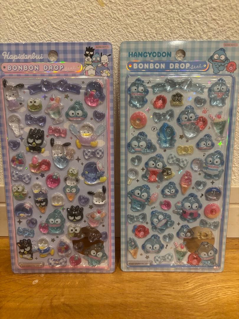 【正規品】ボンボンドロップシール　サンリオ第２弾 コンプ8枚セット