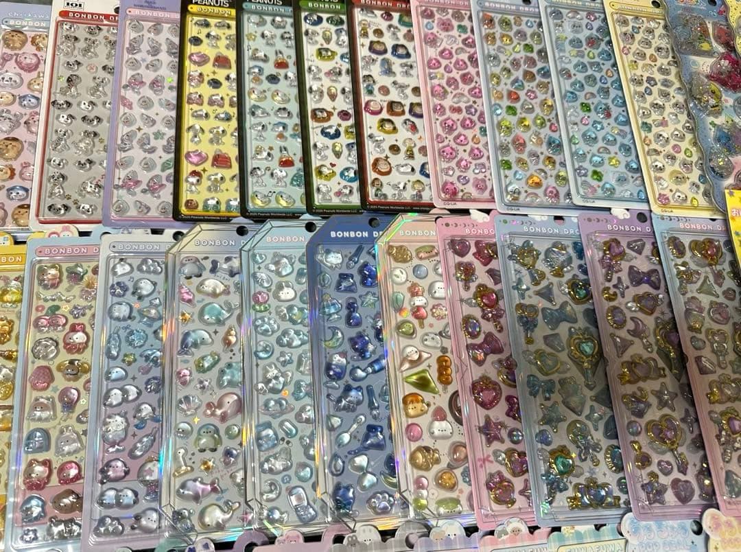 ボンボンドロップ等　シールまとめ売り【82点】