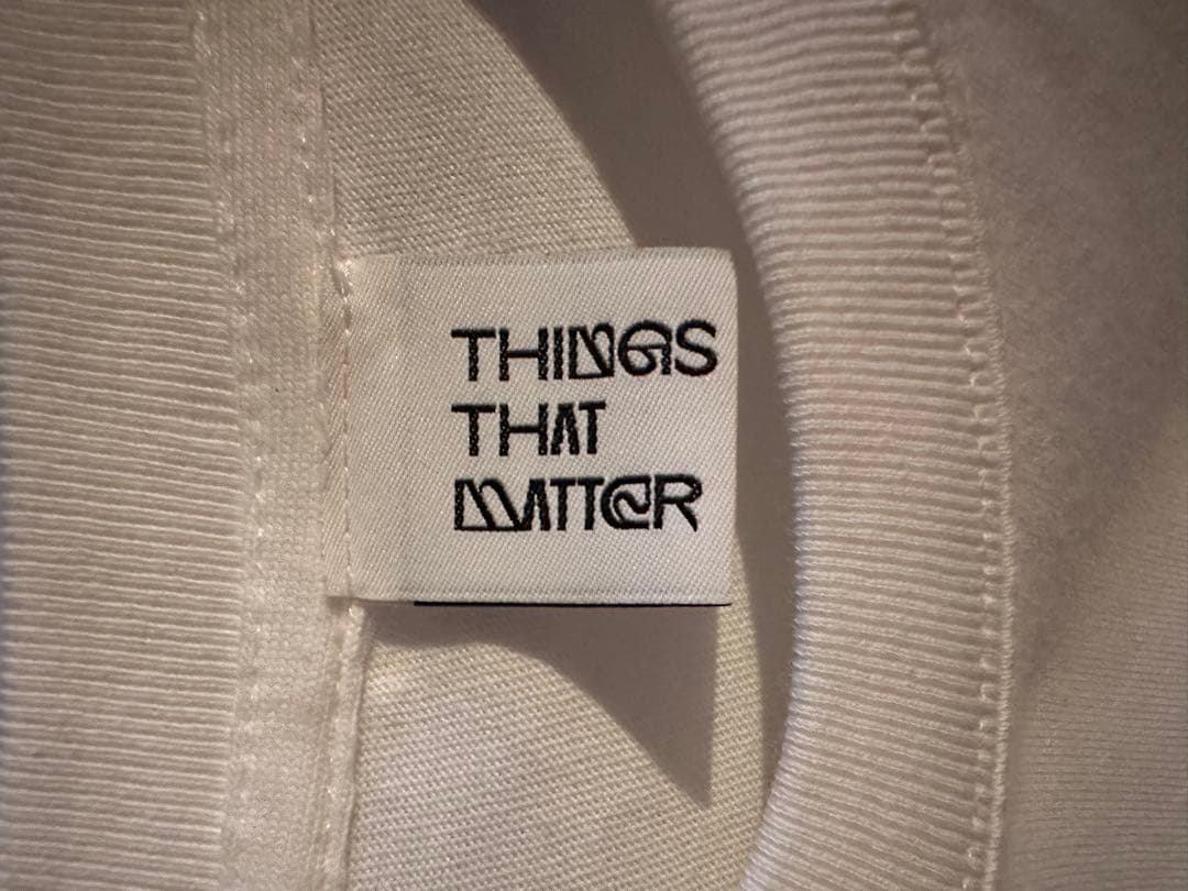 【shantii】thingsthatmatter コラボTシャツ