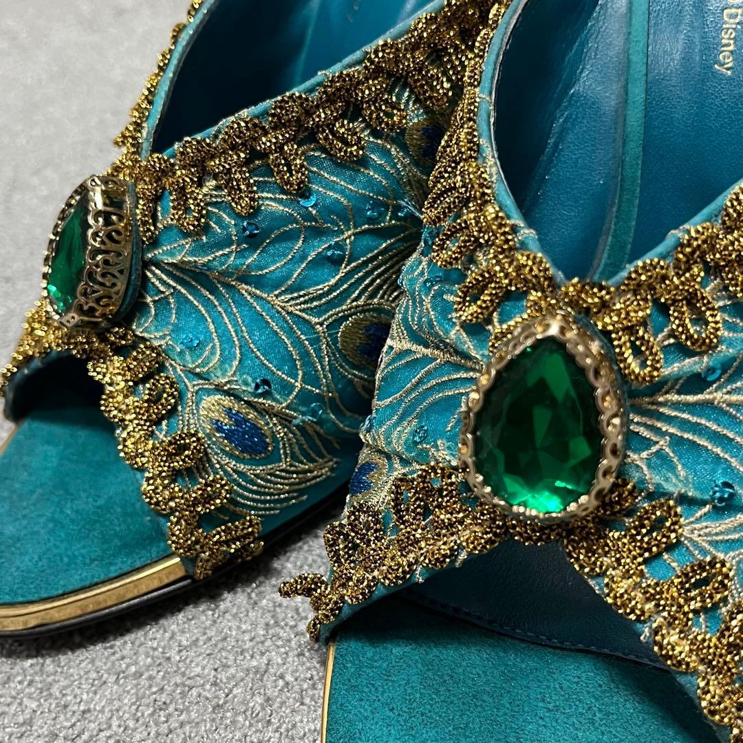 靴 DIANA x Disney Aladdin Jasmine Mules