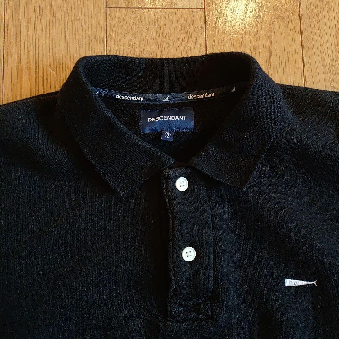 トップス CACHALOT POLO JERSEY BLACK / SIZE3 LARGE