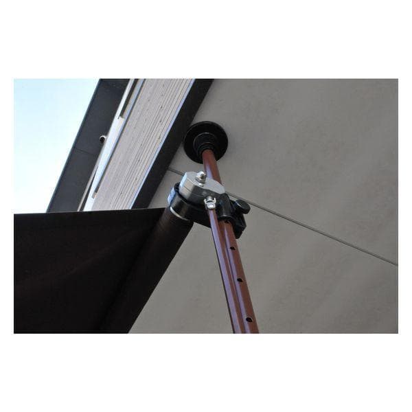 送料無料　谷村実業 物干竿付 オーニングIV TAN-900-20A(BR)