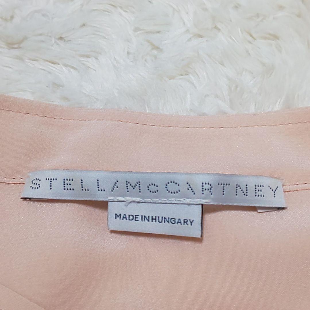 【極美品】STELLA McCARTNEY シルクブラウス バンドカラー