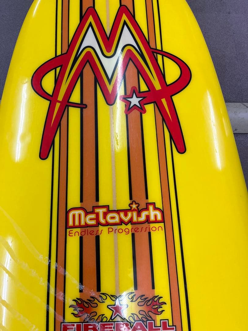 McTavish マクタビッシュ9f ハードケース付　サイドフィン　ロングボード