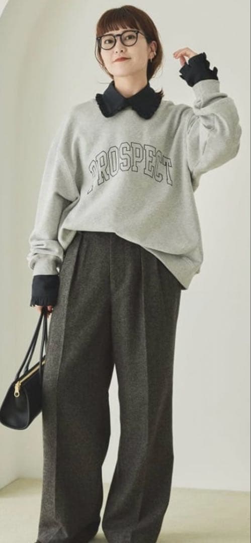 《美品》フリルカラーブラウス/spick&span