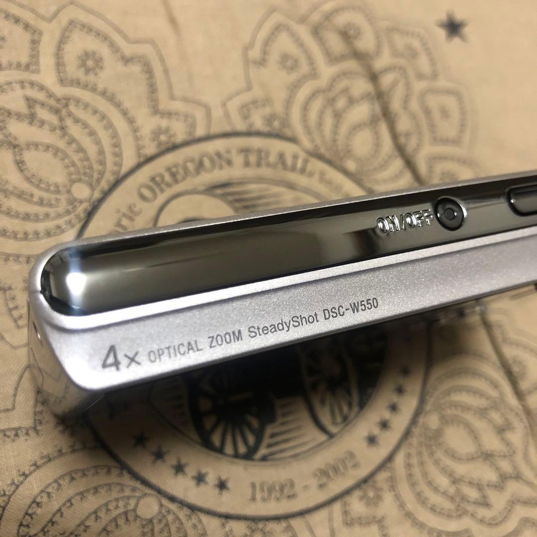 完品 SONY Cyber-shot DSC-W550 デジカメ コンデジ 美品