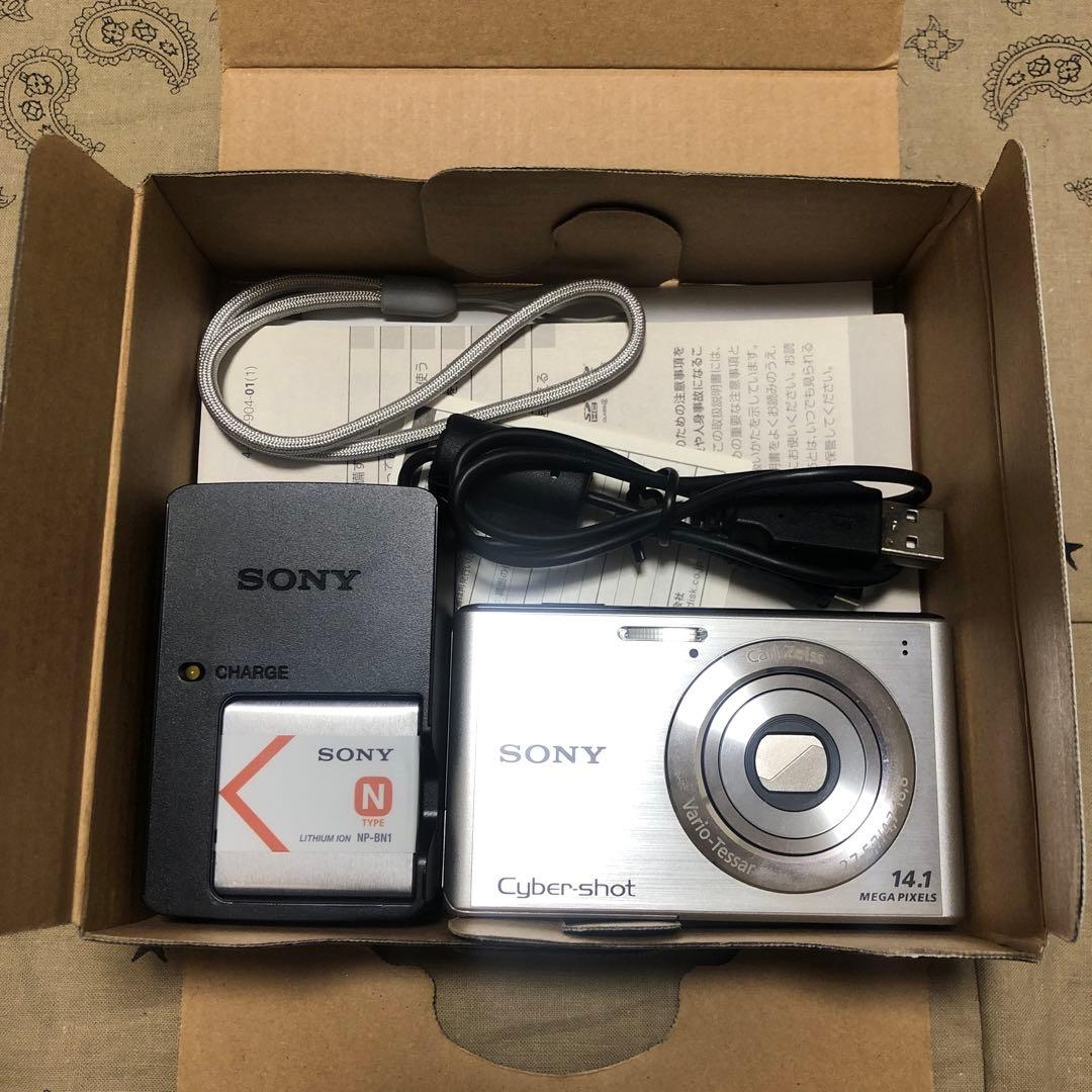 完品 SONY Cyber-shot DSC-W550 デジカメ コンデジ 美品