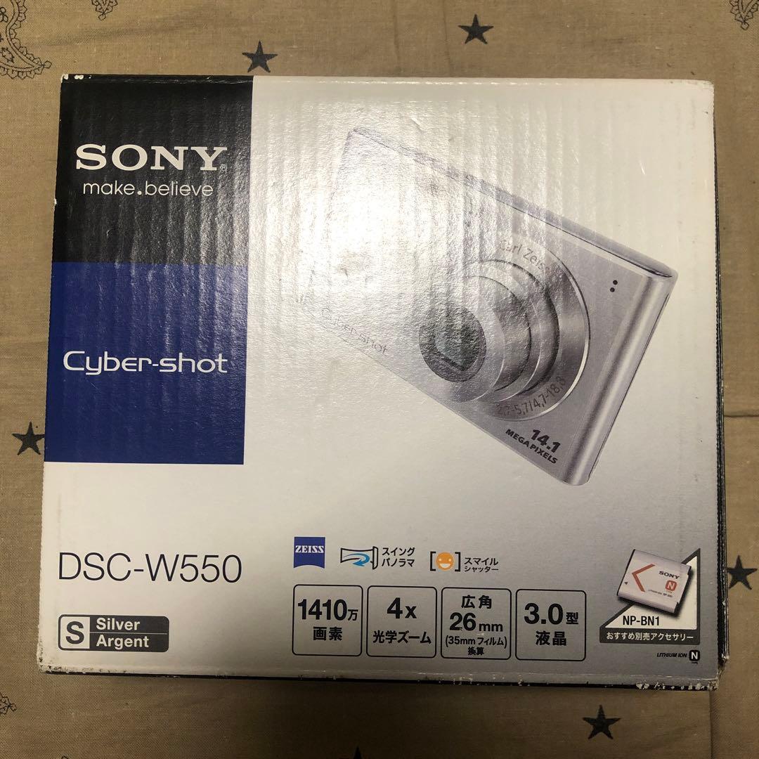 完品 SONY Cyber-shot DSC-W550 デジカメ コンデジ 美品