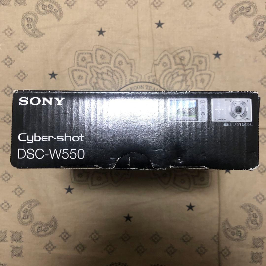 完品 SONY Cyber-shot DSC-W550 デジカメ コンデジ 美品
