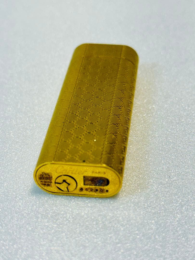 カルチェガスライター　ゴールド