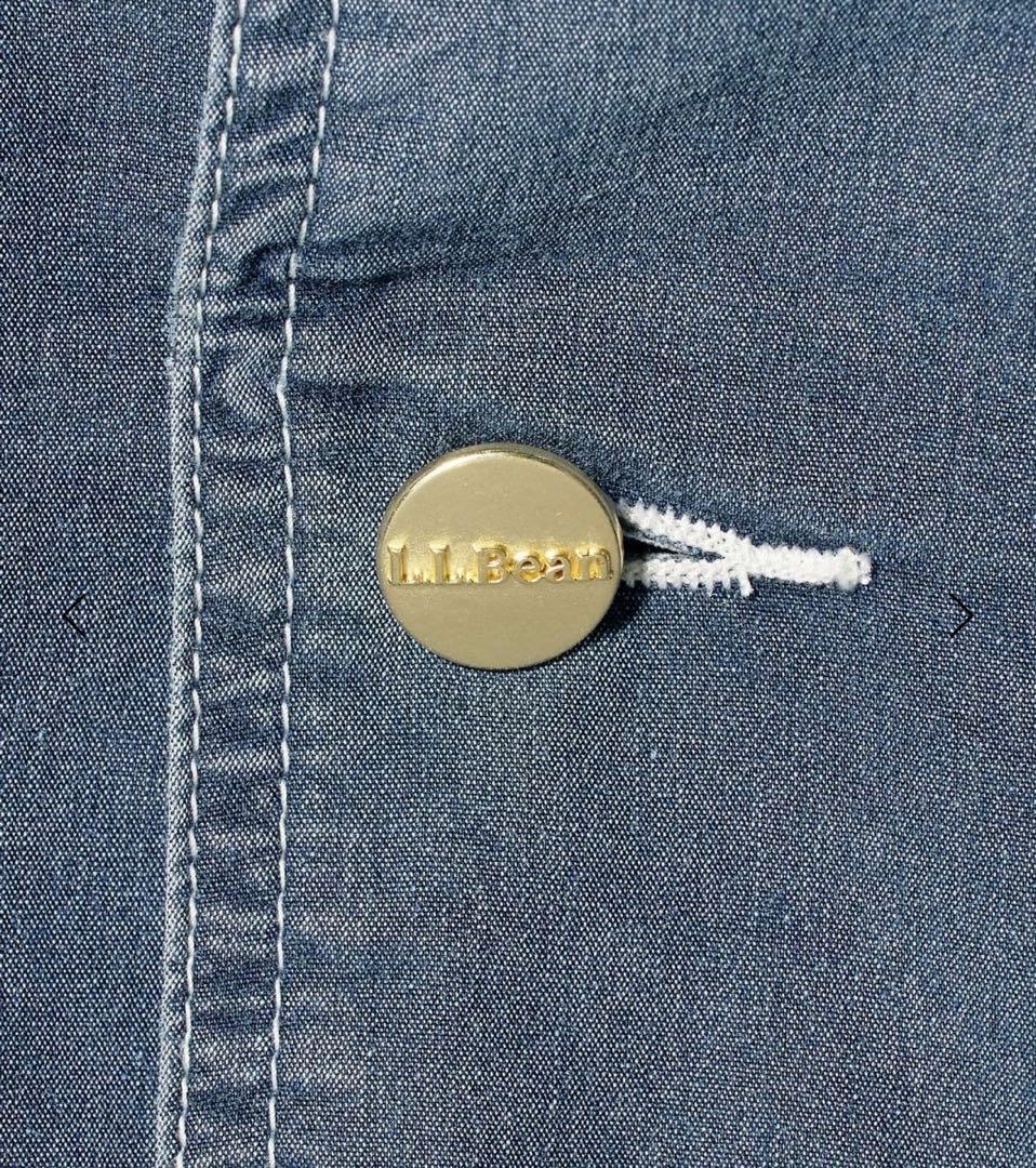 【レア希少】新品ꕥL.L.Beanインサレーテッド インディゴ フィールドコート