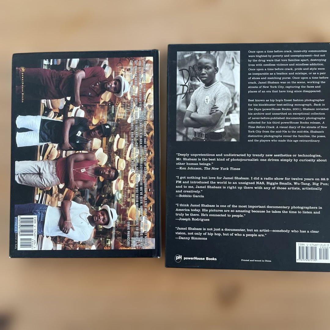 JAMEL SHABAZZ 写真集 2冊セット