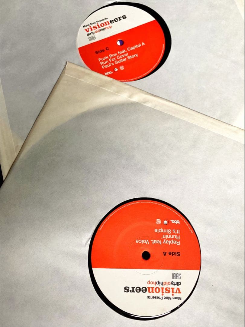 レア‼️2LP盤‼️Visioneers - Dirty Old Hip Hop