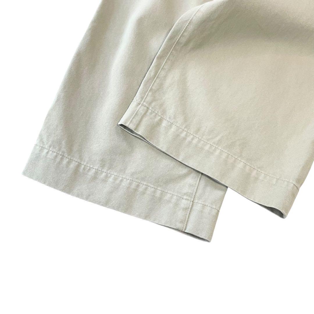 極美品✨マディソンブルー チノパン ハイウエストパンツ ワイド ベージュ 01