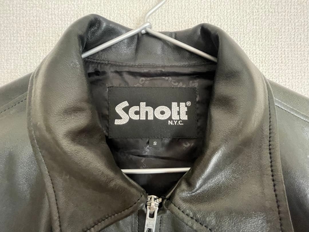 Schott ジャーナル別注LEATHER TRACKER JACKET