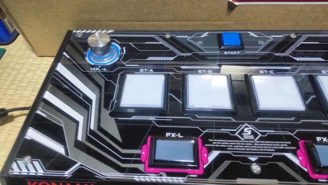 美品 サウンドボルテックス ultimate model コントローラー 静音化