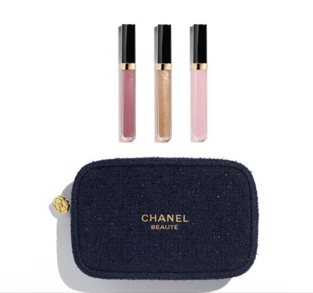 シャネル ルージュ ココ グロス トリオセット　2025 クリスマスコフレ