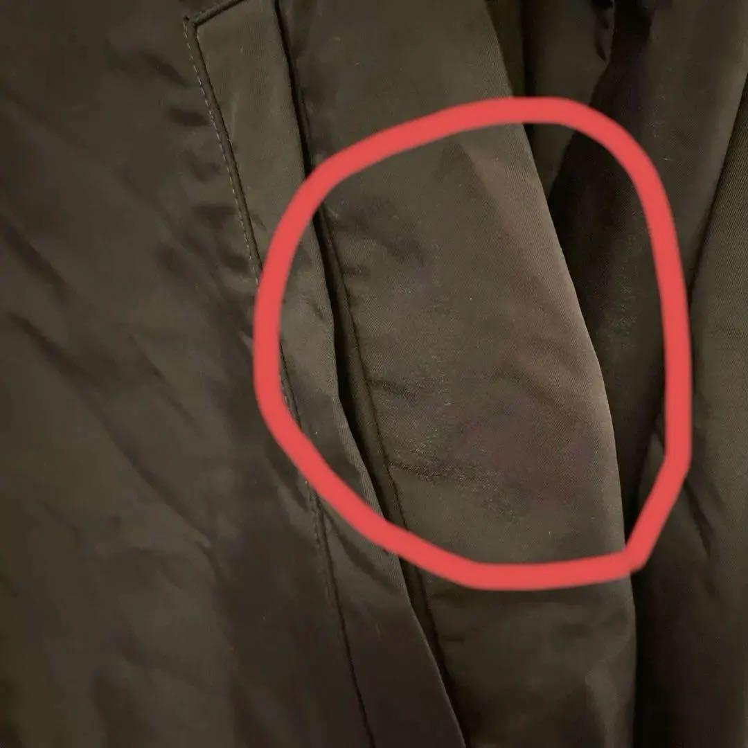 【美品】Deuxieme Classeナイロン フルジップ ブルゾン ブラウン