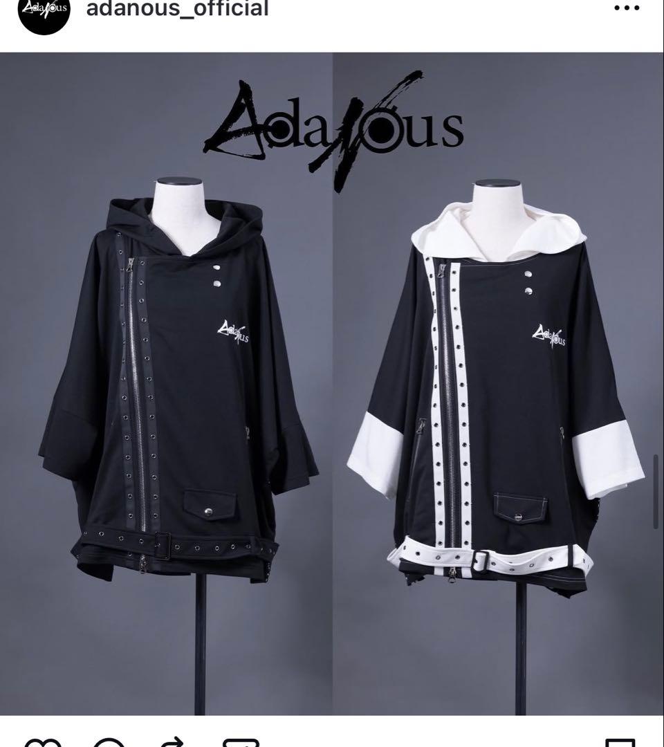 トップス Adanous riders-style hoodie