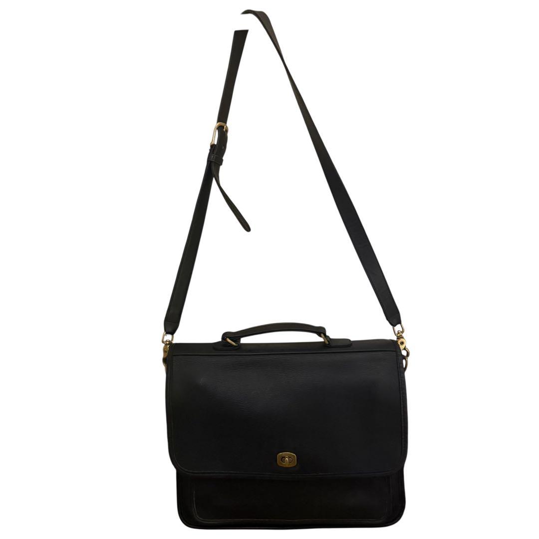 オールドコーチ ビジネスバッグ ターンロック A4 USA製 ブリーフケース