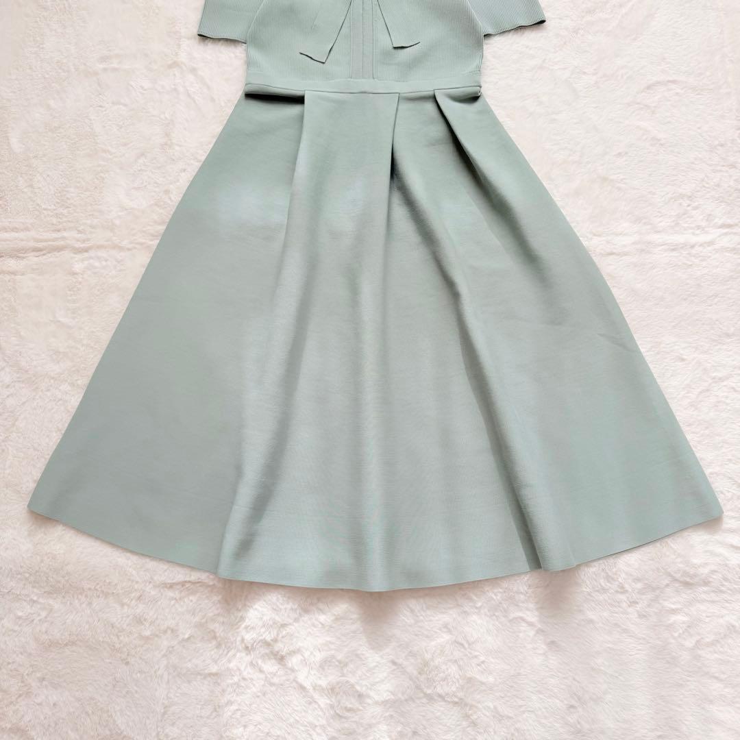 美品✨CELFORD ボウタイニットワンピース　S 25AW MNT 完売品