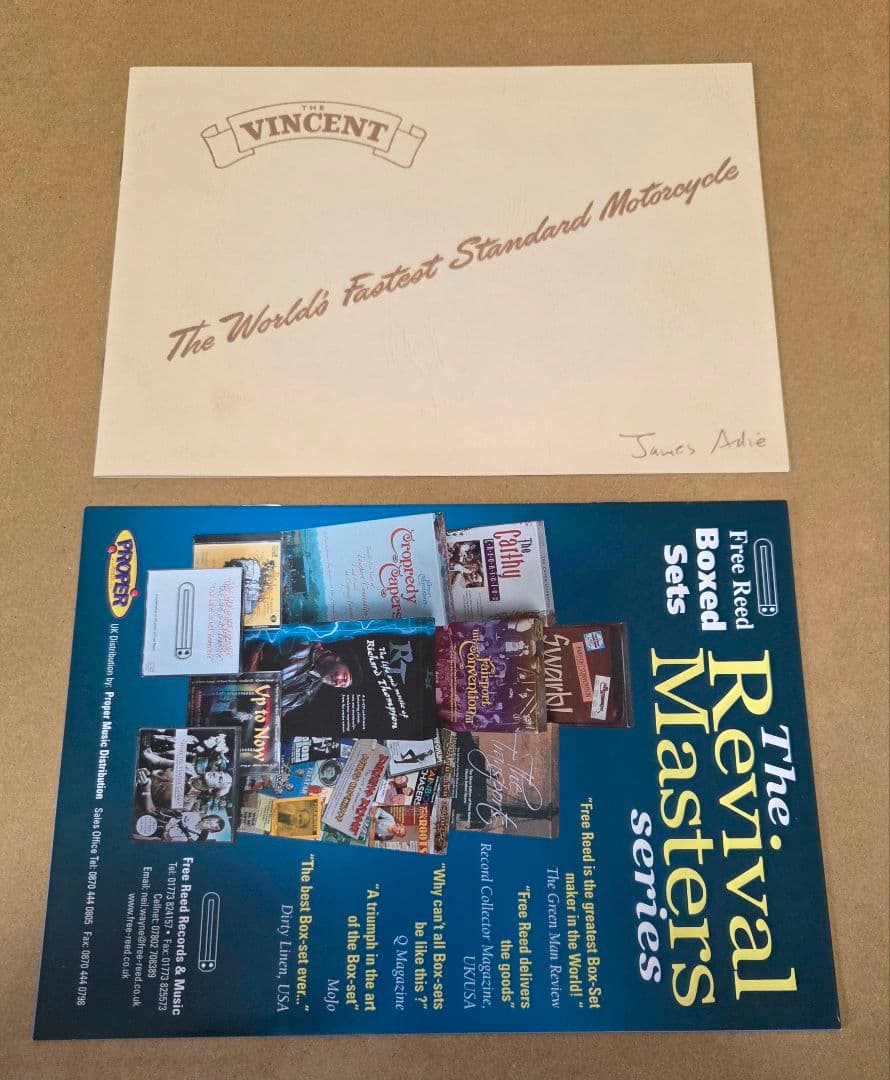 リチャード・トンプソン 5CD ボックスセット