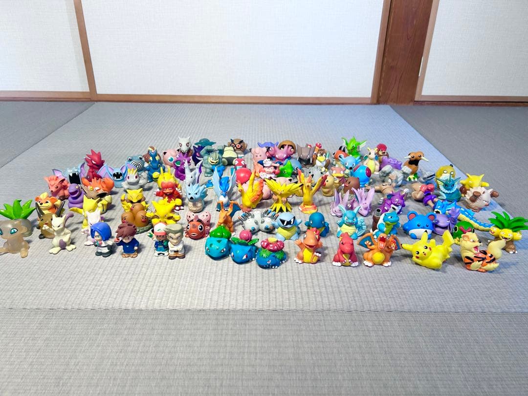【レア】ポケモン 指人形　ソフビ 100体ほど まとめ売り