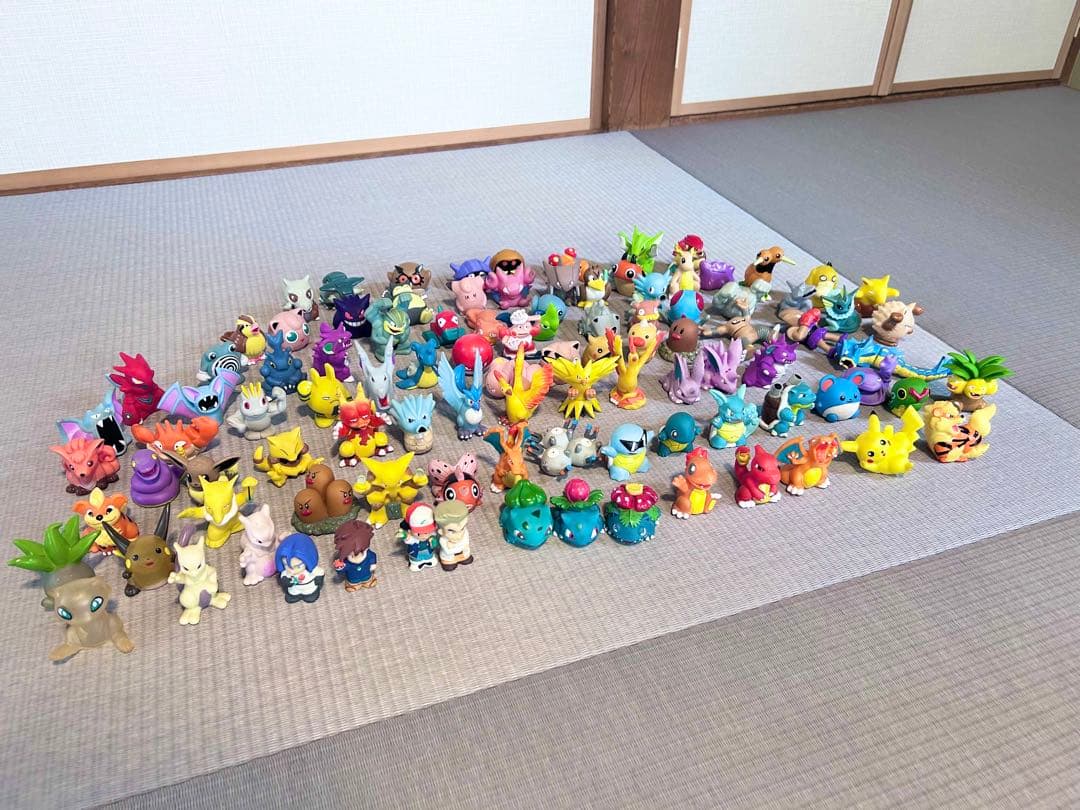 【レア】ポケモン 指人形　ソフビ 100体ほど まとめ売り