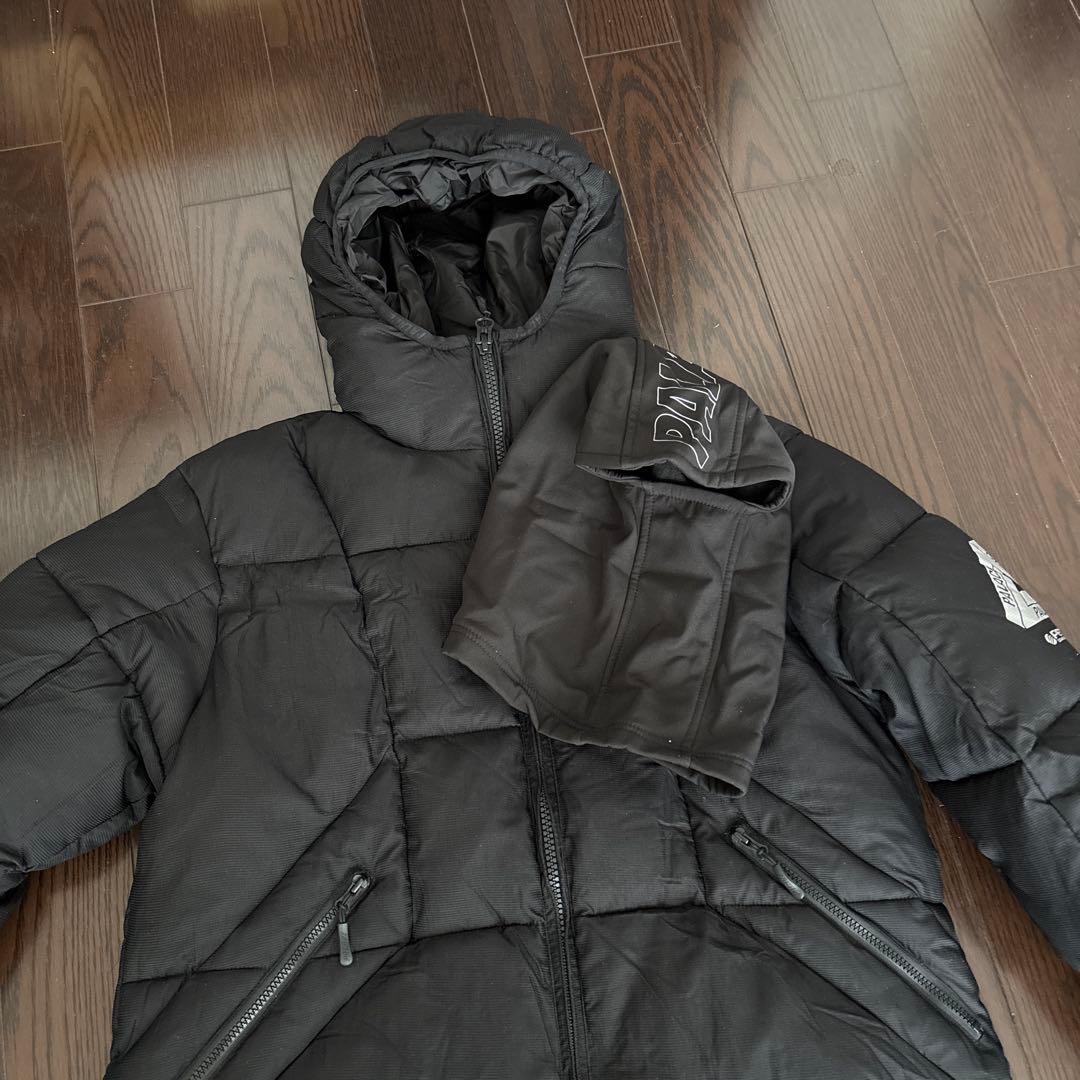 正規品　Palace ダウンジャケット　バラクラバ　Mサイズ　ブラック