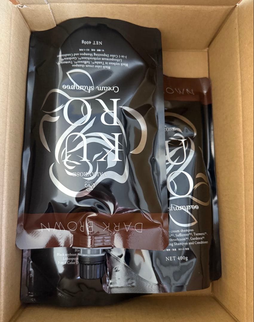 バランローズ クロクリームシャンプー ダークブラウン